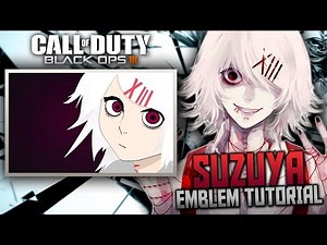 Black Ops 3: Juuzou Suzuya | Anime Emblem Tutorial (Tokyo Ghoul)