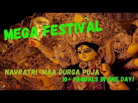 Best Durga Puja Mumbai | 4K | Maa Ambe Devi Darshan and Pandal Hopping