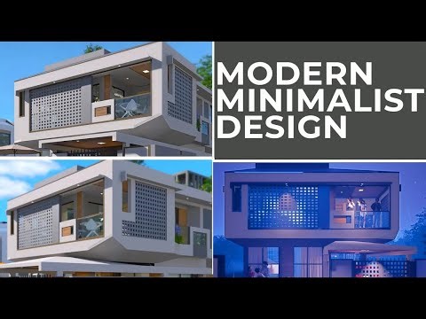 Compact & Elegant 2-Storey Minimalist House Design | 4BR + Roof Terrace + 1-Car Garage