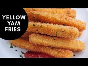 Panko Yellow Yam Fries
