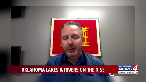 Oklahoma lakes & rivers on the rise