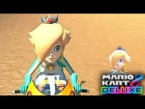Mario Kart 8 Deluxe Rosalina Gameplay Rock Cup (DLC Wave 3)