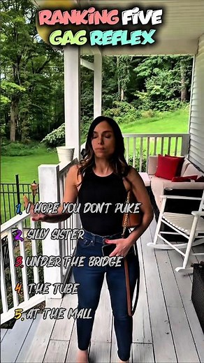 Ranking Down Five Funny Gag Reflex Reactions #funny #hilariousfails #shortsvideo