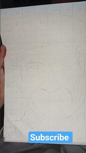 ✍️ Old Man Outline Sketch | Hyper Realistic Art