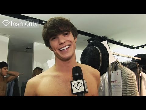 Male Models Backstage at Ermanno Scervino Fall/Winter 2012-13 | Milan Men's Fashion Week | FashionTV