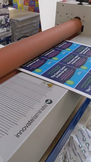 how we make personalised beer mats #beermats #howitsmade #beanprint #printers #printing #rollers #layeringcard #pubbeermats #custombeermats