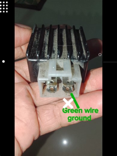 Wiring Diagram for Motorcycle Regulator/Rectifier