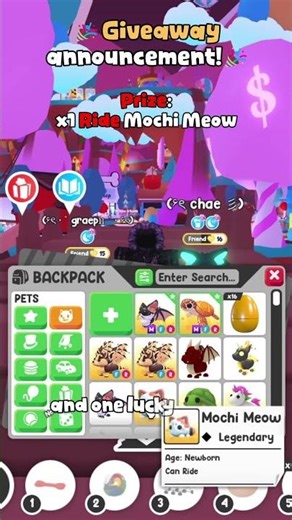 New Mochi Meow Giveaway! | Roblox Adopt Me