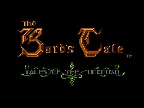 The Bard's Tale (FCI, 1991) - NES Gameplay
