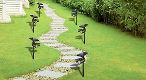 Watch Solar Motion Sensor Light Wall Mount Installation on Amazon Live