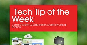 Tech Tip of the Week