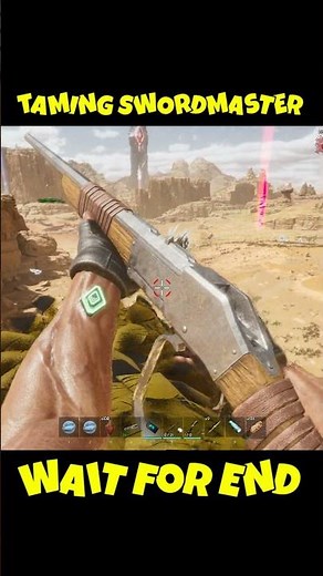 Time To Tame SWORDMASTER Boss 🔥 ARK Primal Chaos & Nemesis 🔥 #ark #viralshorts #arksurvival