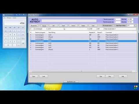 Auto Clicker Auto Keybot Tutorial