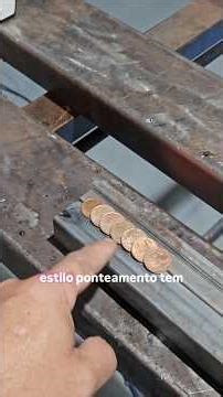 Learn how to weld with coated electrodes "WITH COINS" once and for all!