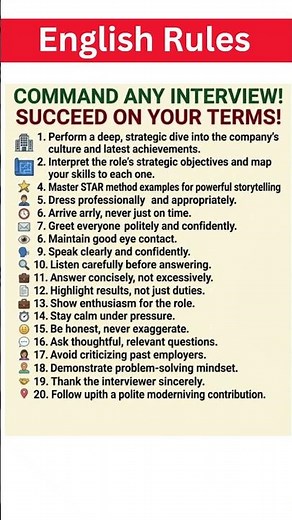 20 Powerful Job Interview Tips to Guarantee Success in 2026 | Build Confidence, and Get Hired Faster