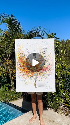 ASHVIN HARRISON on Instagram: "Artwork ‘Spring Passion Dance’. Charcoal dust, acrylic and oil painting on canvas 101x76cm (40x30”). Available and on show at the D.Colabella Fine Art Exhibition May 18 🇺🇸 Details in my comments below. #art #ballerina #painting"