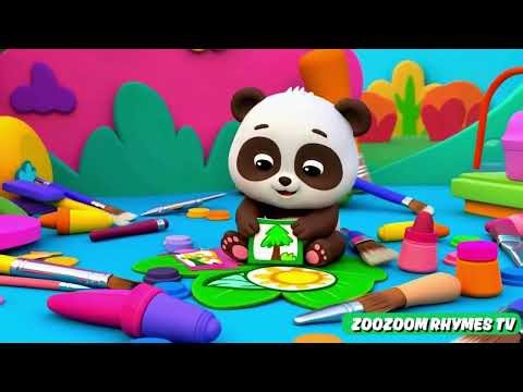 10 Happy Pandas – Counting, Singing & Playing Together!