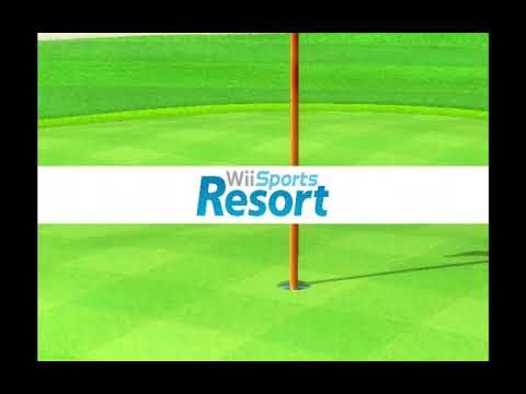 Wii Sports Resort 18 holes last hole Albatross and an amazing score of -16.