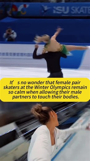 It’s no wonder that female pair skaters at the Winter Olympics remain so calm when allowing their male partners to touch their bodies. What no one realizes is the three disturbing sacrifices these female athletes have had to make. #usa #celebrity #winterolympics #pairskating #athlete