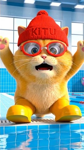 KITU the “Worst Athlete Ever”… But the Cutest One! #kitu #cat #cute #funny