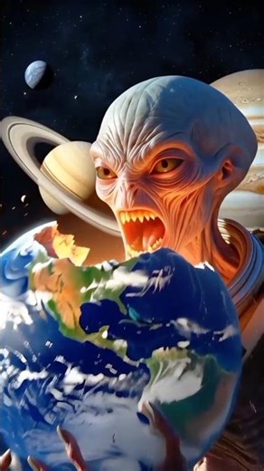 Alien eats the Earth | Can You Save it #alien #earth #space