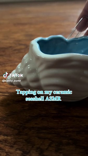The sound of ceramic just hits different #tapping #ceramic #tappingasmr #lofiasmr #asmr