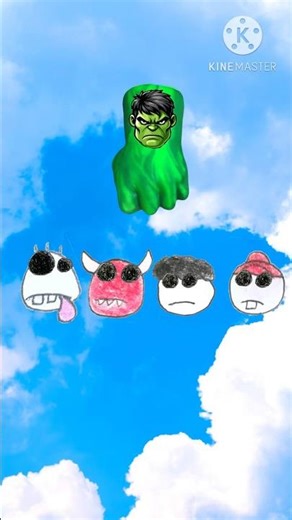 Hulk Fist Vs Floating Head Challenge!