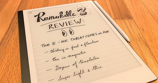 ReMarkable 2: il tablet monocromatico per prendere appunti si rinnova