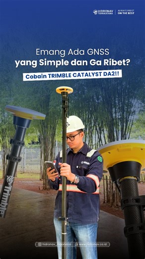 Hidronav Tehnikatama on Instagram: "Siapa bilang GNSS harus ribet dan mahal? 🤔 Buat kerja lapangan di perkebunan sawit, ada solusi yang simple, fleksibel, dan tetap akurat. Tapi emang ada GNSS yang simpel dan nggak ribet? Besok di Hidronav Tech Talks 2026 kita bakal bahas gimana mapping di lapangan jadi lebih smart & cost-effective pakai GNSS yang praktis buat kebutuhan palm oil. Yuk join webinarnya, dapetin insight yang kepake langsung di lapangan! 🗓 Selasa, 20 Januari 2026 ⏰ 15.00 WIB – sele