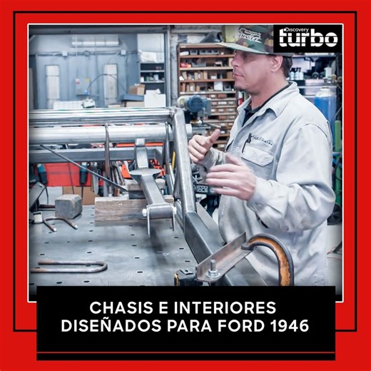 🧵🚗 El Ford del ’46 recibe nuevo chasis e interiores diseñados a detalle. No es solo restauración, es arte automotriz. ¿Será el clásico más elegante del taller? 🎨 #TexasMetal Disfruta el contenido de Discovery en #HBOMax Suscríbete ahora: https://bit.ly/MAX-DiscoveryTurbo | Discovery Turbo