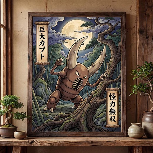 Pinsir Poster – Pokemon Inspired Wall Art Print Decor (digital Download) - Etsy