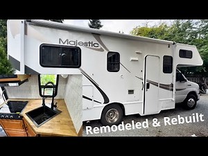 Rebuilt & Remodeled Class C Motorhome RV from Copart Auction