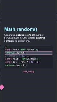 🔥 Math.random() in JavaScript | Pro Tip #Shorts