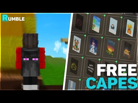 How to get free cape with rumble! (easy) (2022)