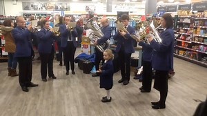 Poulton-le-Fylde Band's short video for Boarhurst Band's Jingle Bells Challenge | Poulton-le-Fylde Band