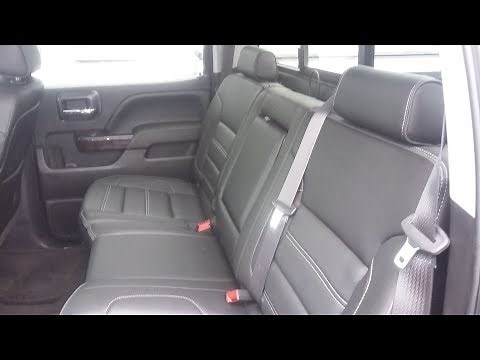 How to Fold Rear Seats on a 2015 GMC Sierra 1500 Denali Truck