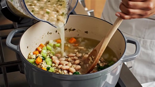 This White Bean Soup is incredibly creamy, nourishing and so easy to to make. It’s a simple one-pot meal you can throw together in about 30 minutes. 👍 Like, 💾 save, and 🔁 share with someone who loves flavors! 👇 Recipe in the first comment ⤵️ | Weight Watchers Recipes
