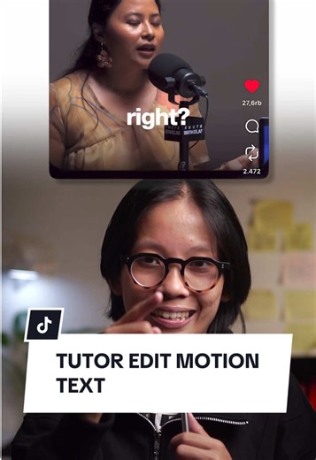 TUTORIAL EDIT MOTION TEXT PAKE CAPCUT MOBILE!!