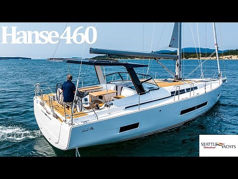 How Stunning Is the 2025 Hanse 460? 🛥️ Quick Walkthrough & First Look