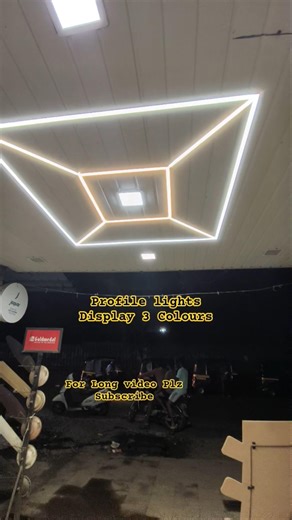 We Installed LED Profile Lights | How to install led Profile lights | #ledprofile #Ledlights #led