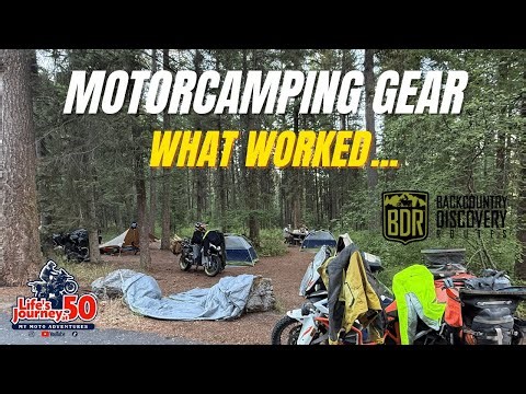 Motorcycle Packing for a BDR