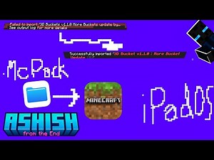 Finally! Import .mcpack for Minecraft on Files works again! (Tutorial/iPadOS)