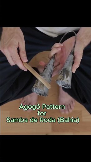 How to Play Agogô Pattern for Samba de Roda | Brazilian Percussion from Bahia