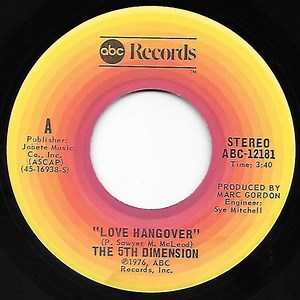 The 5th Dimension - Love Hangover