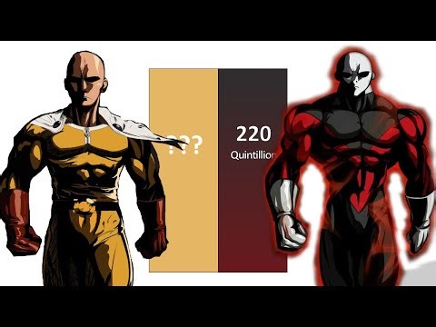 Saitama VS Jiren Power Levels