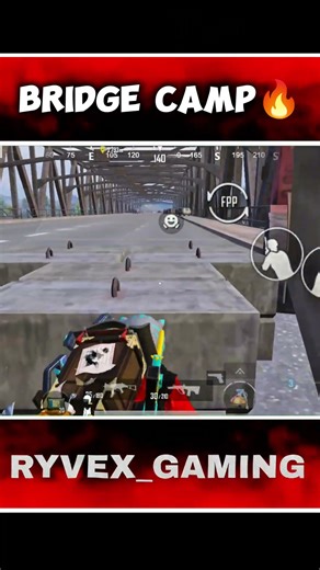 BRIDGE CAMP 😈 | BGMI SHORTS#bgmi #bgmishorts #pubg #shorts