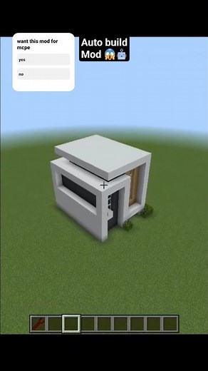 instant structure minecraft pe #minecraft #shorts #gaming #instant #structure #mcpe #minecraftmods