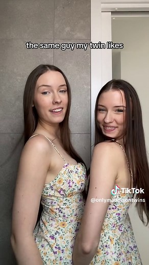 Matching twins with matching taste 🥰