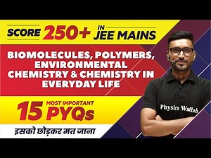 BIOMOLECULES - 15 Most Important PYQs in 1 Shot || JEE Main