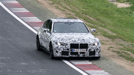 Gecamoufleerde prototypeauto’s gespot tijdens tests op de Nürburgring